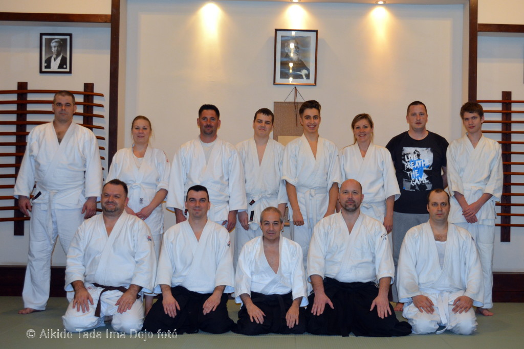 Jack Corcoran Sensei edzése a Tada Ima Dojoban
