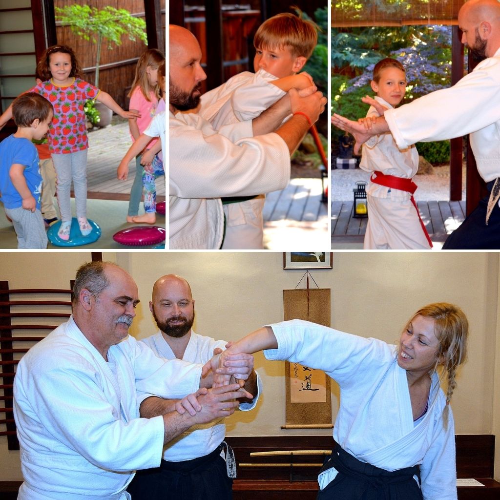 Aikido oktatás külön korcsoportokban – gyerekeknek és felnőtteknek Esztergomban
