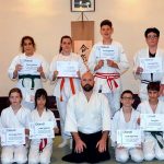 Fotóalbum: Aikido gyermek kyu vizsga – felsős iskolás csoport – 2025. június 13. – Tada Ima Aikido Dojo, Esztergom–Szentgyörgymező